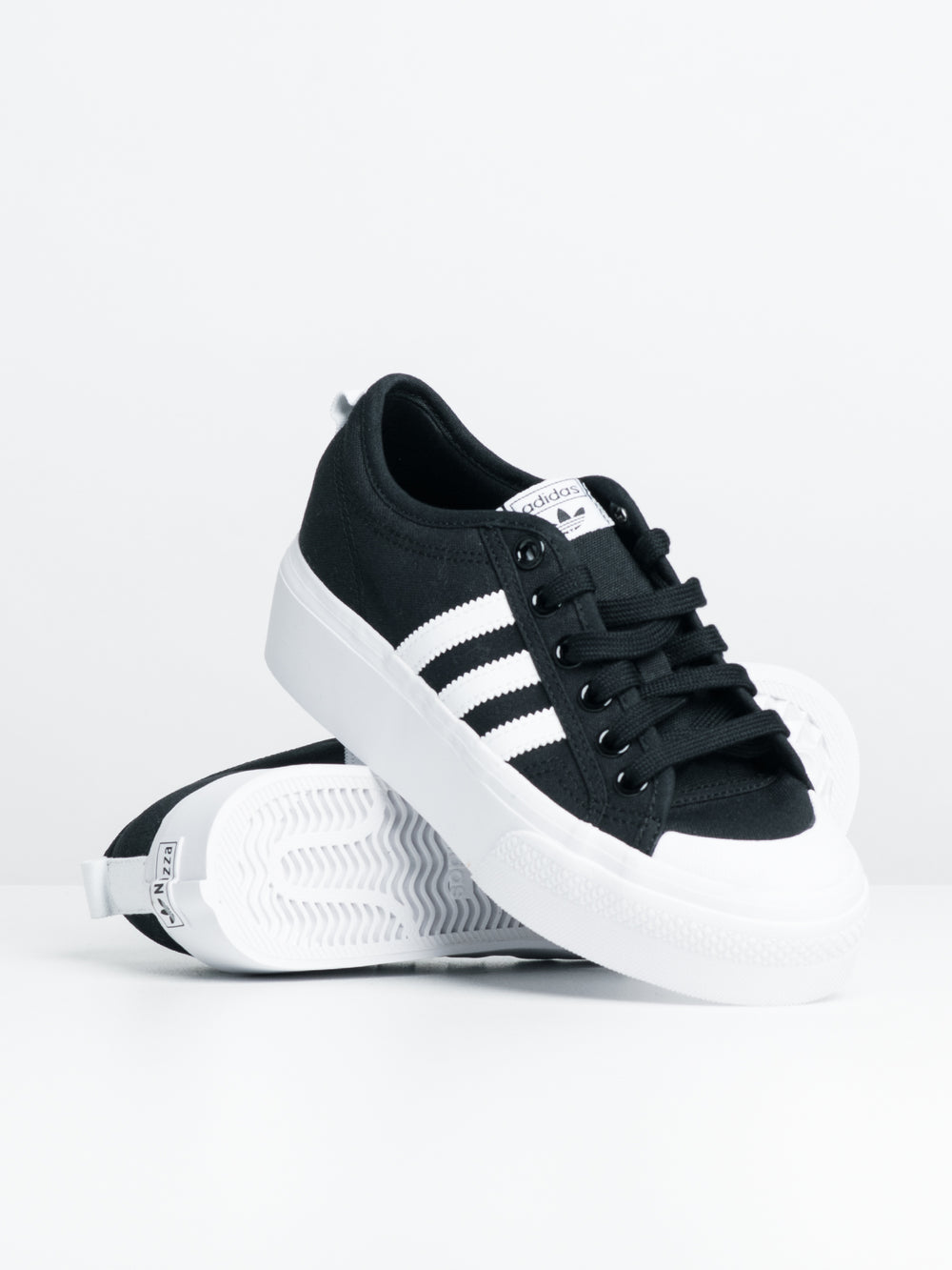 WOMENS ADIDAS NIZZA PLATFORM SNEAKERS - CLEARANCE