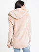ONLY WOMENS HOODED SHERPA COAT - SND - CLEARANCE - Boathouse