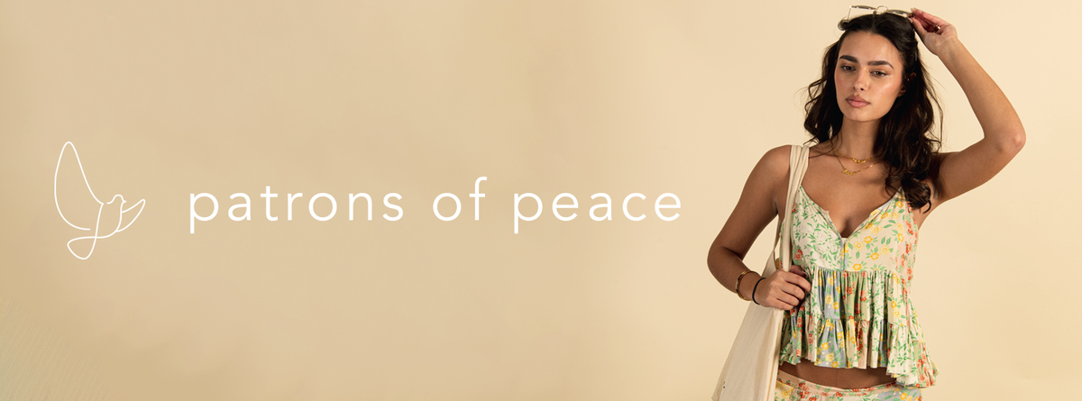 Patrons of 2024 peace maxi dress