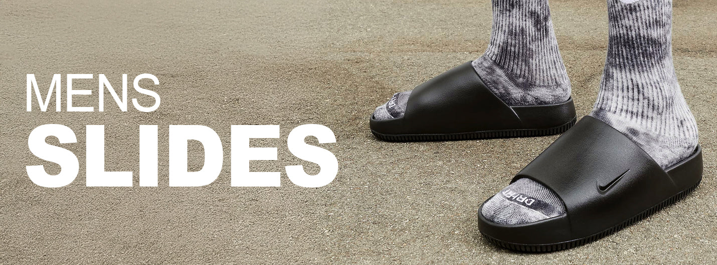 Mens slides on sale now sales