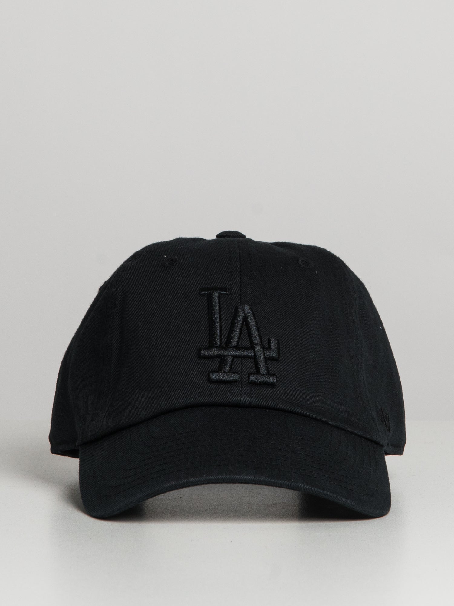 47 47 Mlb La Dodgers Clean Up Cap Black 1SZ