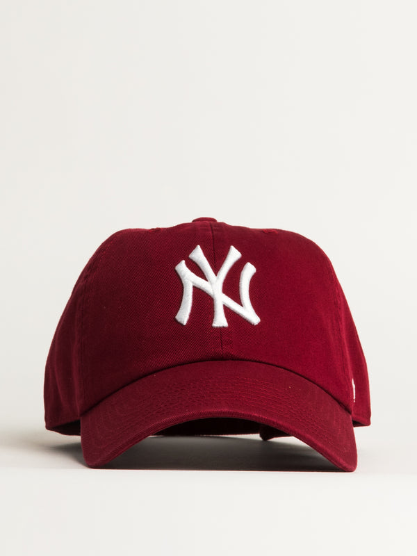 47 NY CLEAN UP HAT  RAZOR RED
