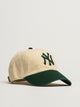 47 TWO TONE CLEAN UP NY HAT - NATURAL