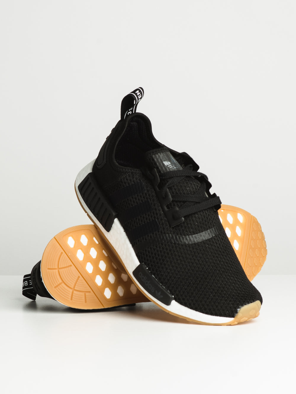 MENS ADIDAS NMD_R1 - BLACK/WHITE - CLEARANCE