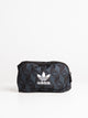 ADIDAS MONOGRAM AOP WAISTBAG - BLACK - CLEARANCE - Boathouse