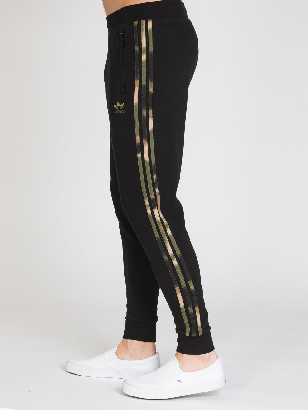 ADIDAS CAMO STRIPE SWEATPANTS - CLEARANCE