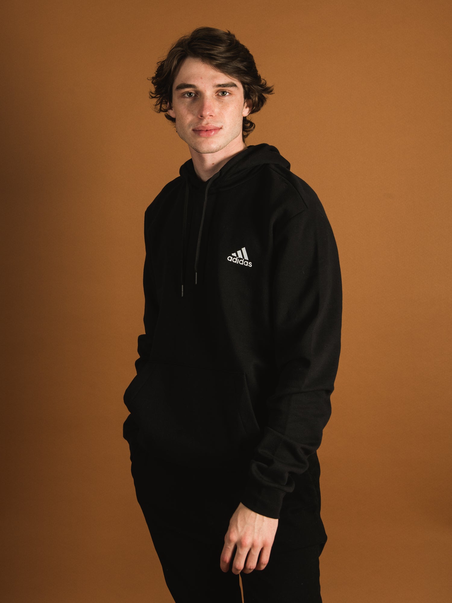 Adidas dipped deals hem hoodie