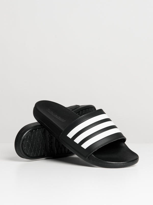 WOMENS ADIDAS ADILETTE COMFORT SLIDE - CORE BLACK/CLOUD WHITE