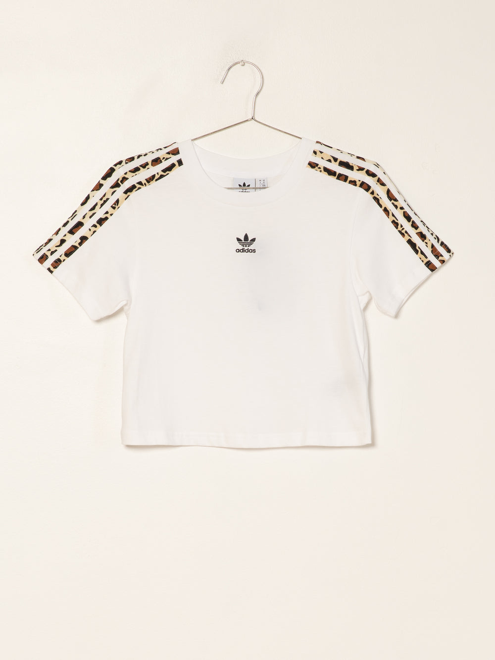 ADIDAS CROPPED SHORT SLEEVE TEE  - CLEARANCE