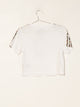 ADIDAS CROPPED SHORT SLEEVE TEE  - CLEARANCE