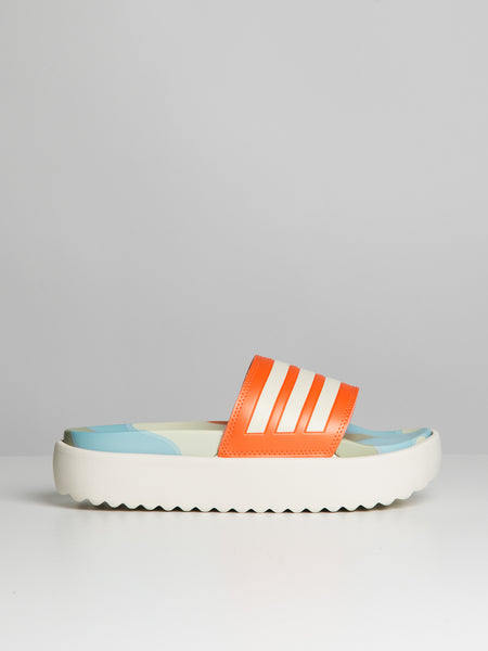 Unisex Adidas Orange/White/Blue Adilette Platform Slide Sandal Size 9 (M) 11 (W) Adidas x Disney Moana Adilette Comfort Slides Kids Size 5  main image 4