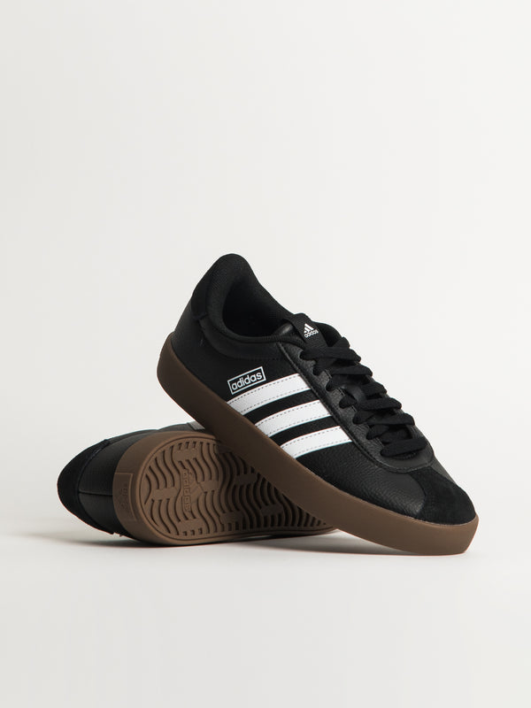 WOMENS ADIDAS VL COURT 3.0 - CORE BLACK/CLOUD WHITE/GUM