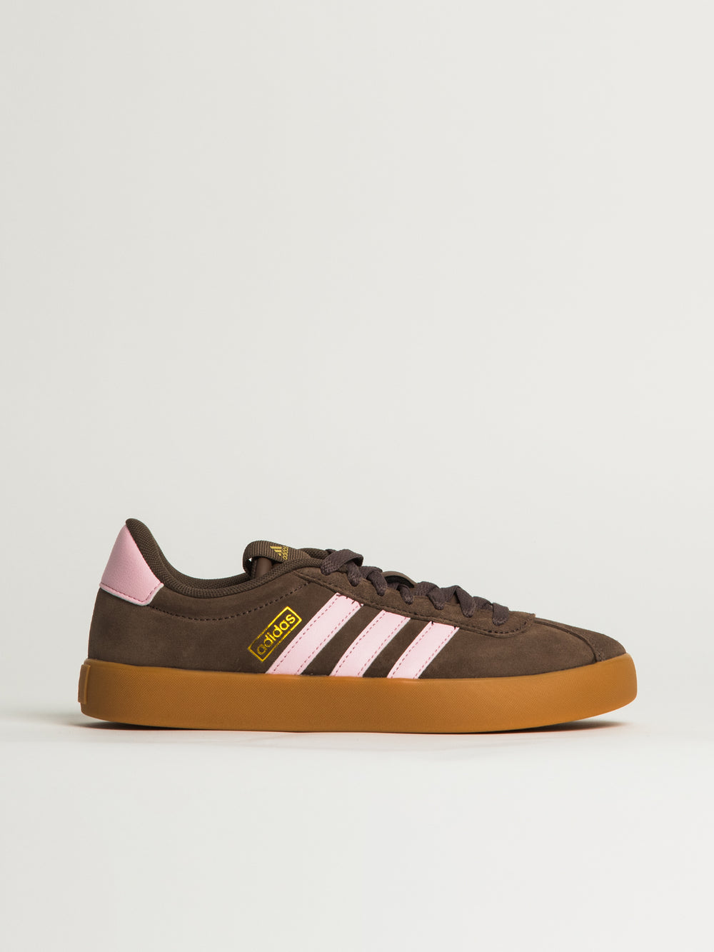 WOMENS ADIDAS VL COURT 3.0 - BROWN/PINK
