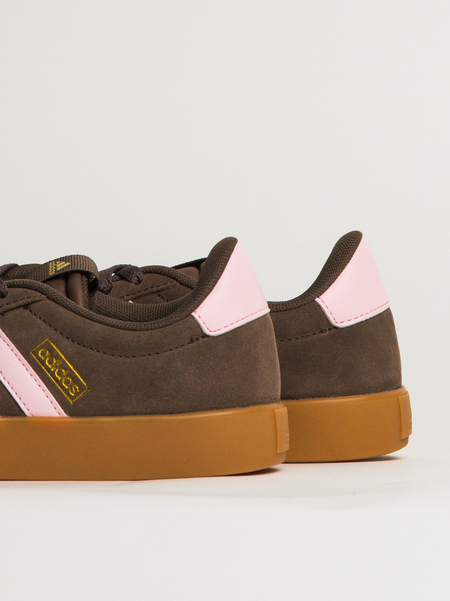 WOMENS ADIDAS VL COURT 3.0 - BROWN/PINK