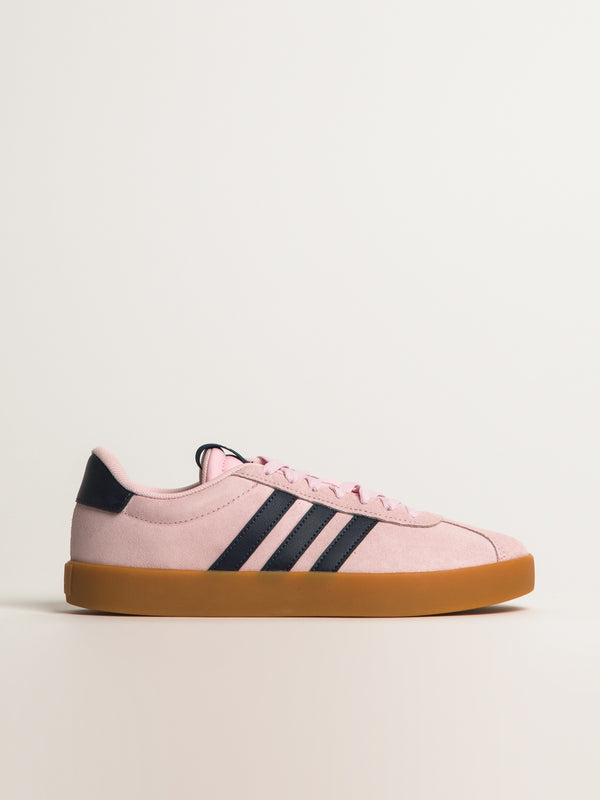 WOMENS ADIDAS VL COURT 3.0 SNEAKER - CLEAR PINK/LEGEND INK/GUM