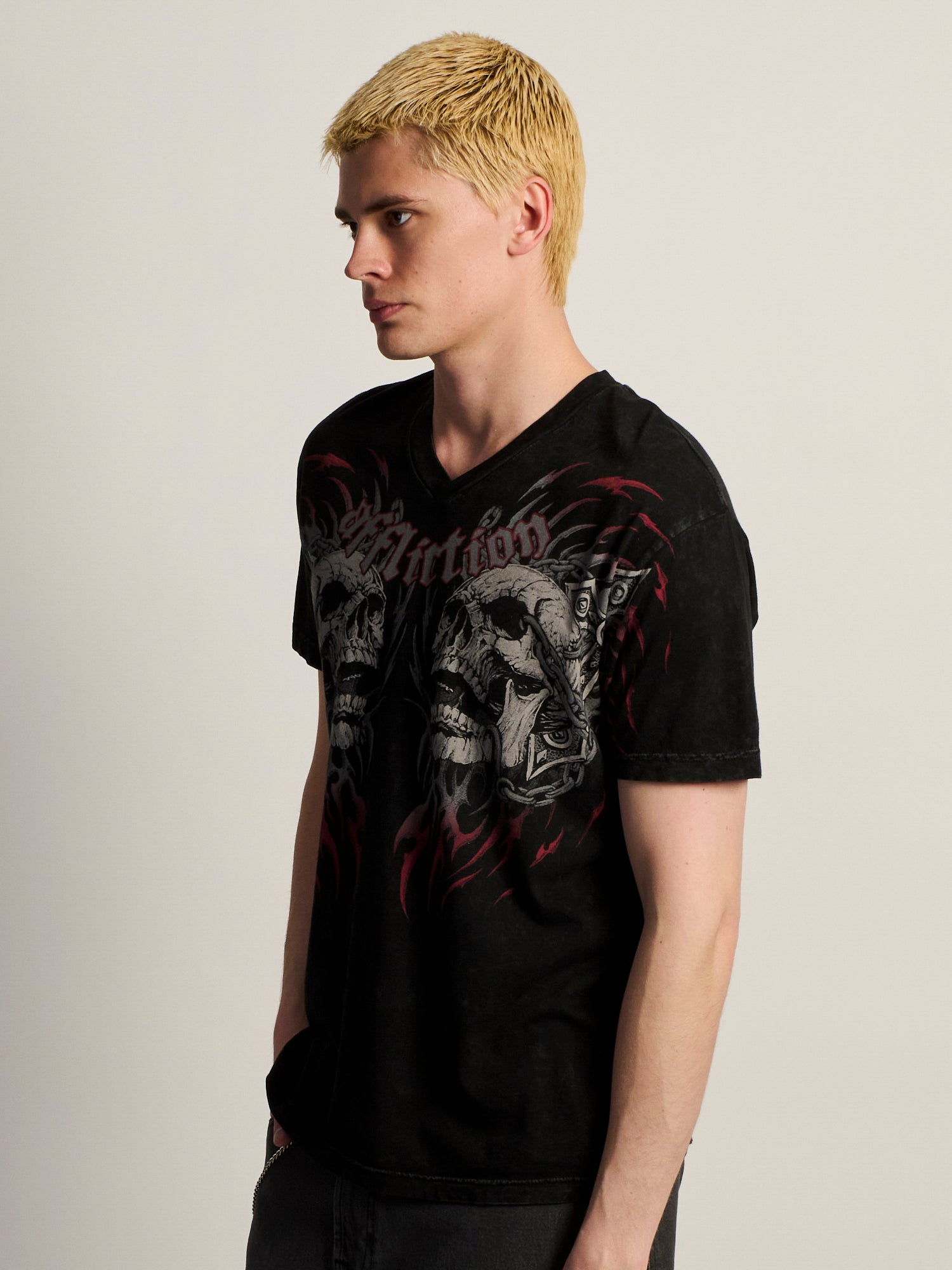 T-SHIRT AFFLICTION DESTRUCTION