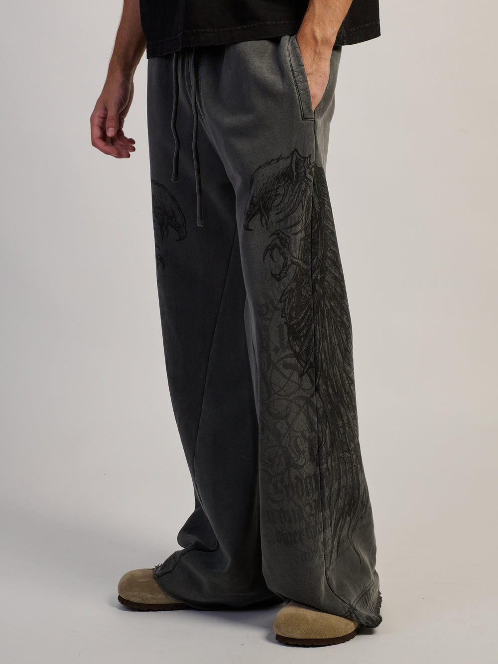 PANTALON DE SWEAT BAGGY AFFLICTION BIRDS OF PREY
