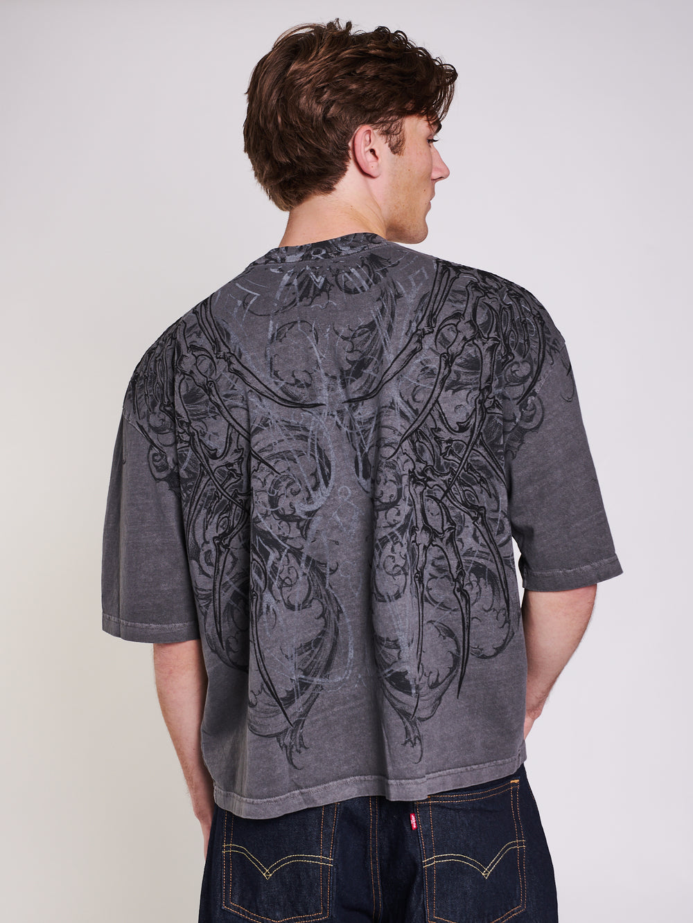 T-SHIRT BOXY SKELETON AFFLICTION