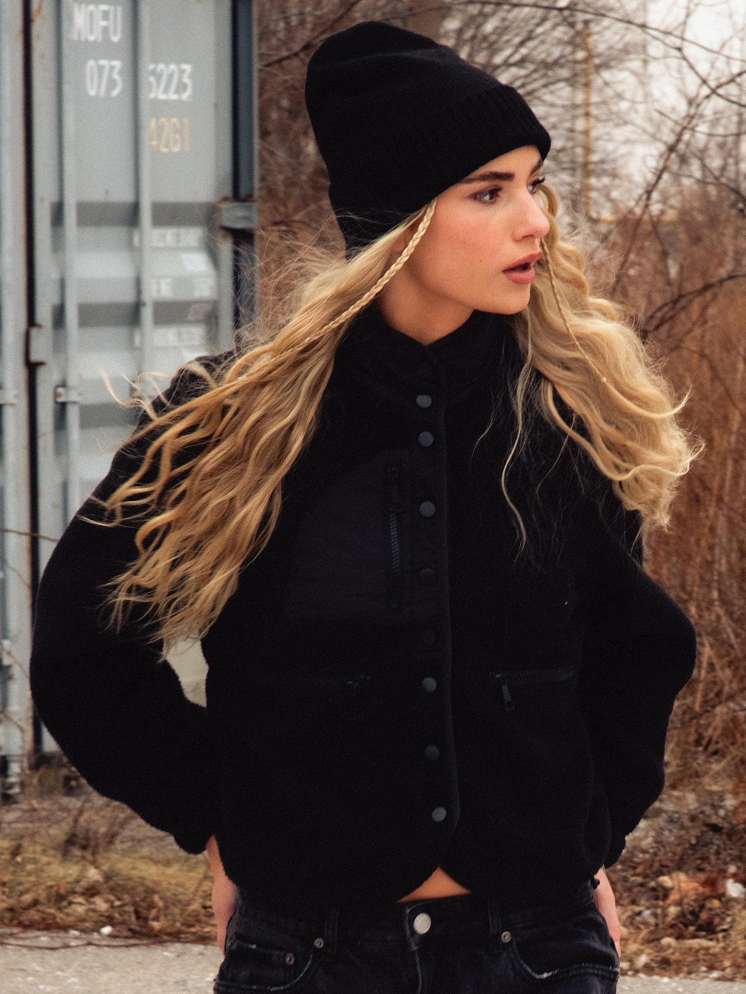 AZALEA WANG SAVVY POLAR JACKET - CLEARANCE