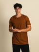 BOATHOUSE VICTOR CREWNECK TEE - COGNAC - Boathouse