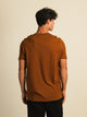 BOATHOUSE VICTOR CREWNECK TEE - COGNAC - Boathouse