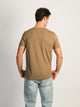 BOATHOUSE VICTOR V-NECK TEE- HEATEHR BEIGE - Boathouse