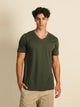 BOATHOUSE VICTOR V-NECK TEE - ARMY - Boathouse