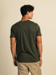 BOATHOUSE VICTOR V-NECK TEE - ARMY - Boathouse