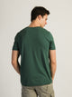 BOATHOUSE VICTOR VNECK TEE - EVERGREEN - Boathouse