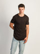 BOATHOUSE LONGLINE TEE- BROWN - Boathouse