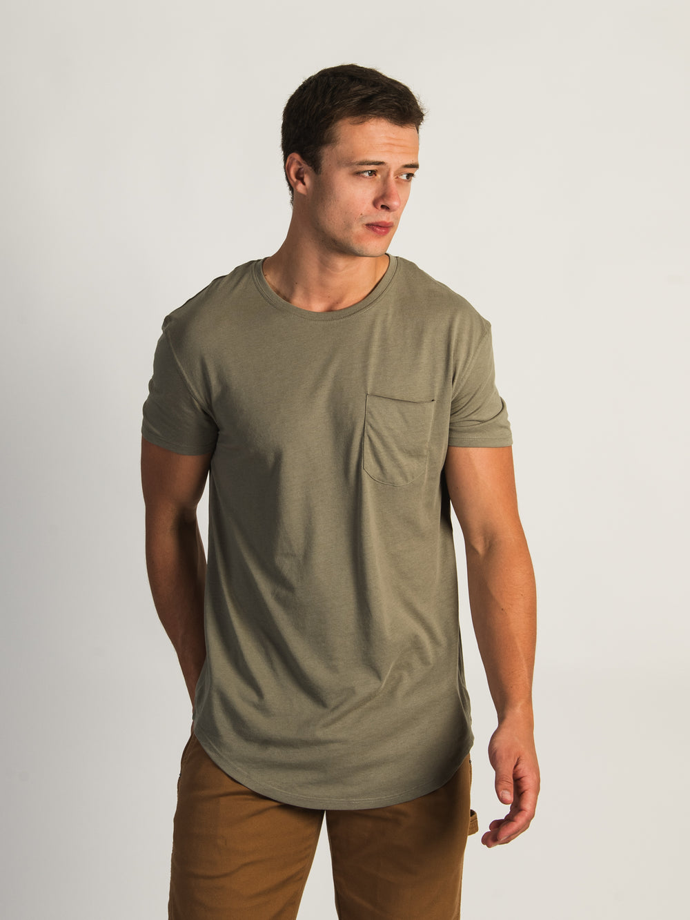 TEE-SHIRT LONGLINE - COMBAT