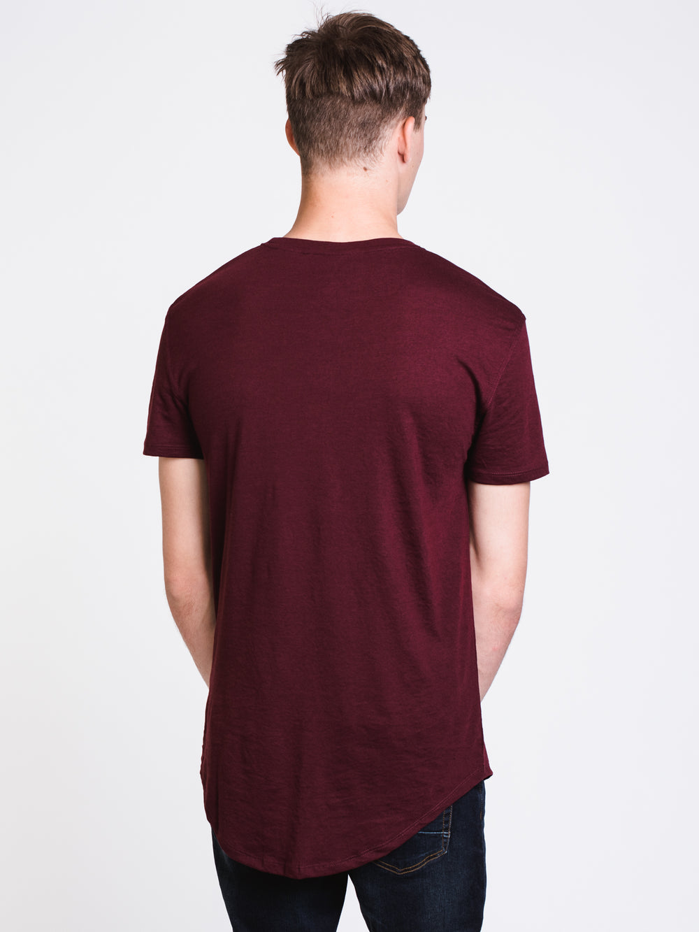 MENS LONGLINET-SHIRT- PORT - CLEARANCE