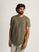 BOATHOUSE LONGLINE TEE - BROWN - Boathouse