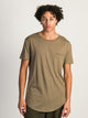 BOATHOUSE LONGLINE TEE - SAGE - Boathouse