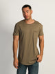 BOATHOUSE LONGLINE TEE - SAGE - Boathouse