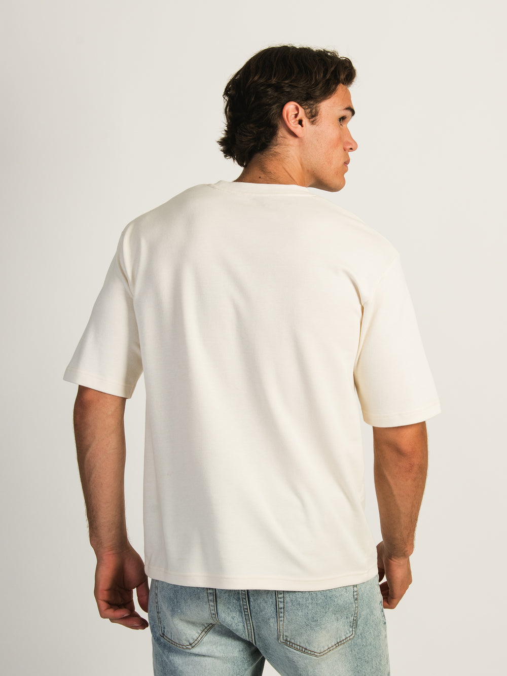 T-SHIRT BOXY FIT - CRÈME