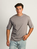 T-SHIRT BOXY FIT - MAUVE