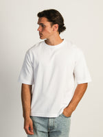 T-SHIRT BOXY FIT - BLANC