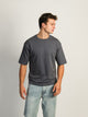 BOATHOUSE BOXY FIT TEE- DUSTY BLUE - Boathouse