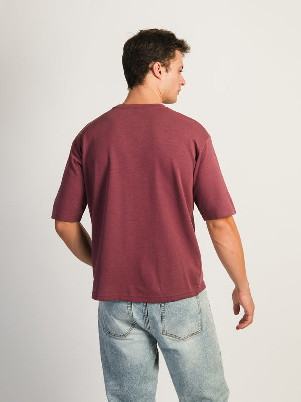 T-SHIRT BOXY FIT - SMOKEY MAUVE