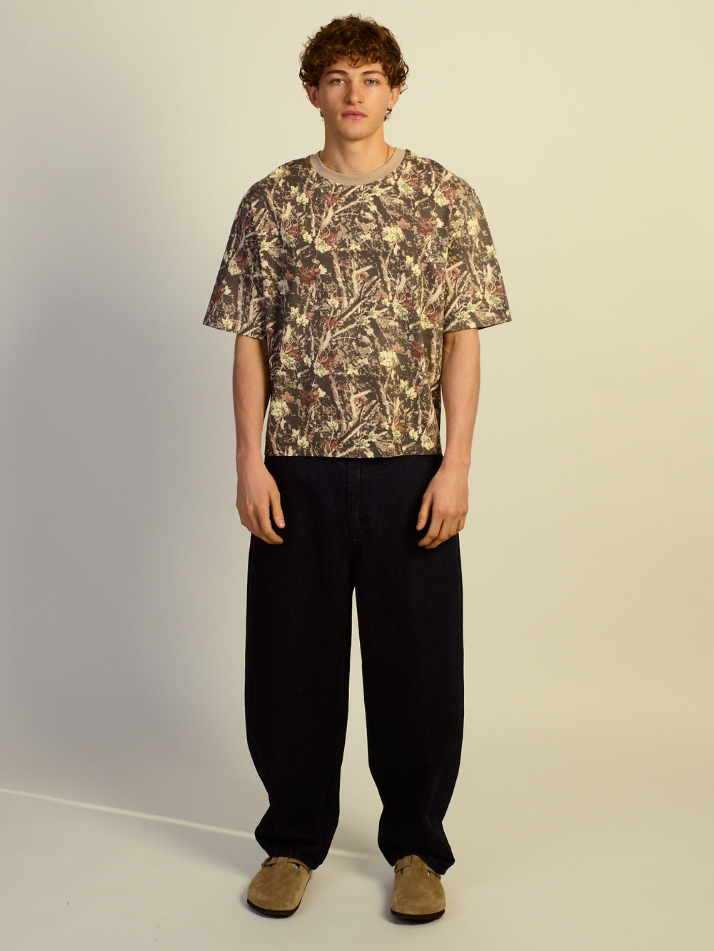 SHORT CUT TEE - CAMOUFLAGE