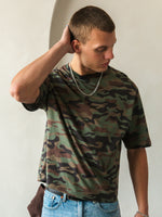 SHORT CUT TEE - CAMOUFLAGE