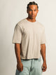 BOATHOUSE ESSENTIALS SHORT CUT TEE - PEBBLE - Boathouse