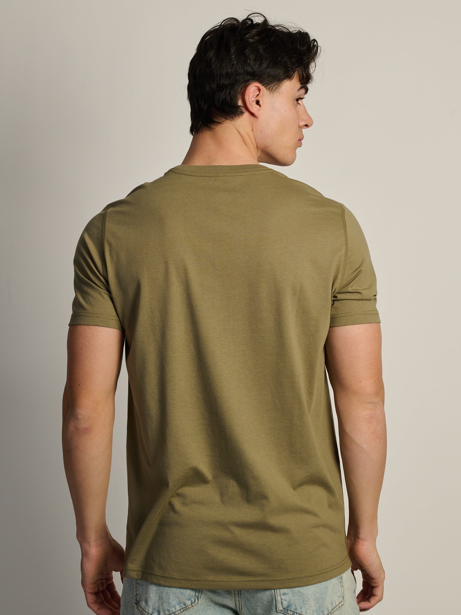 VICTOR CREWNECK TEE - ARMADILLO