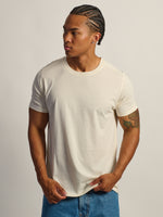 VICTOR CREWNECK TEE - OFF WHITE