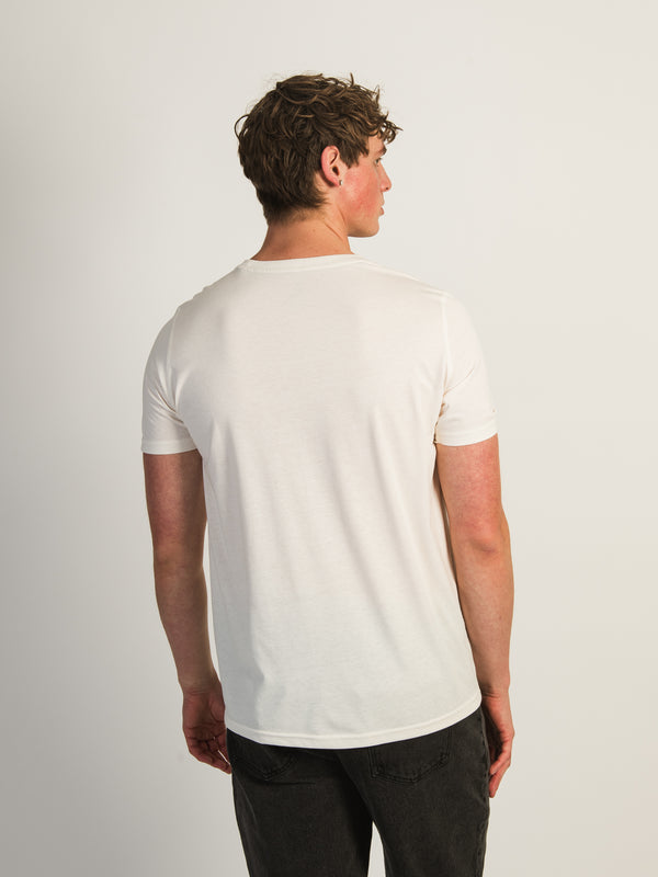 VICTOR CREWNECK TEE - OFF WHITE