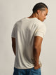 BOATHOUSE ESSENTIALS VICTOR CREWNECK TEE - OFF WHITE - Boathouse