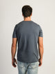 BOATHOUSE VICTOR CREWNECK TEE- BLUE - Boathouse