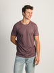 BOATHOUSE VICTOR CREWNECK TEE- PURPLE - Boathouse