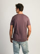 BOATHOUSE VICTOR CREWNECK TEE- PURPLE - Boathouse